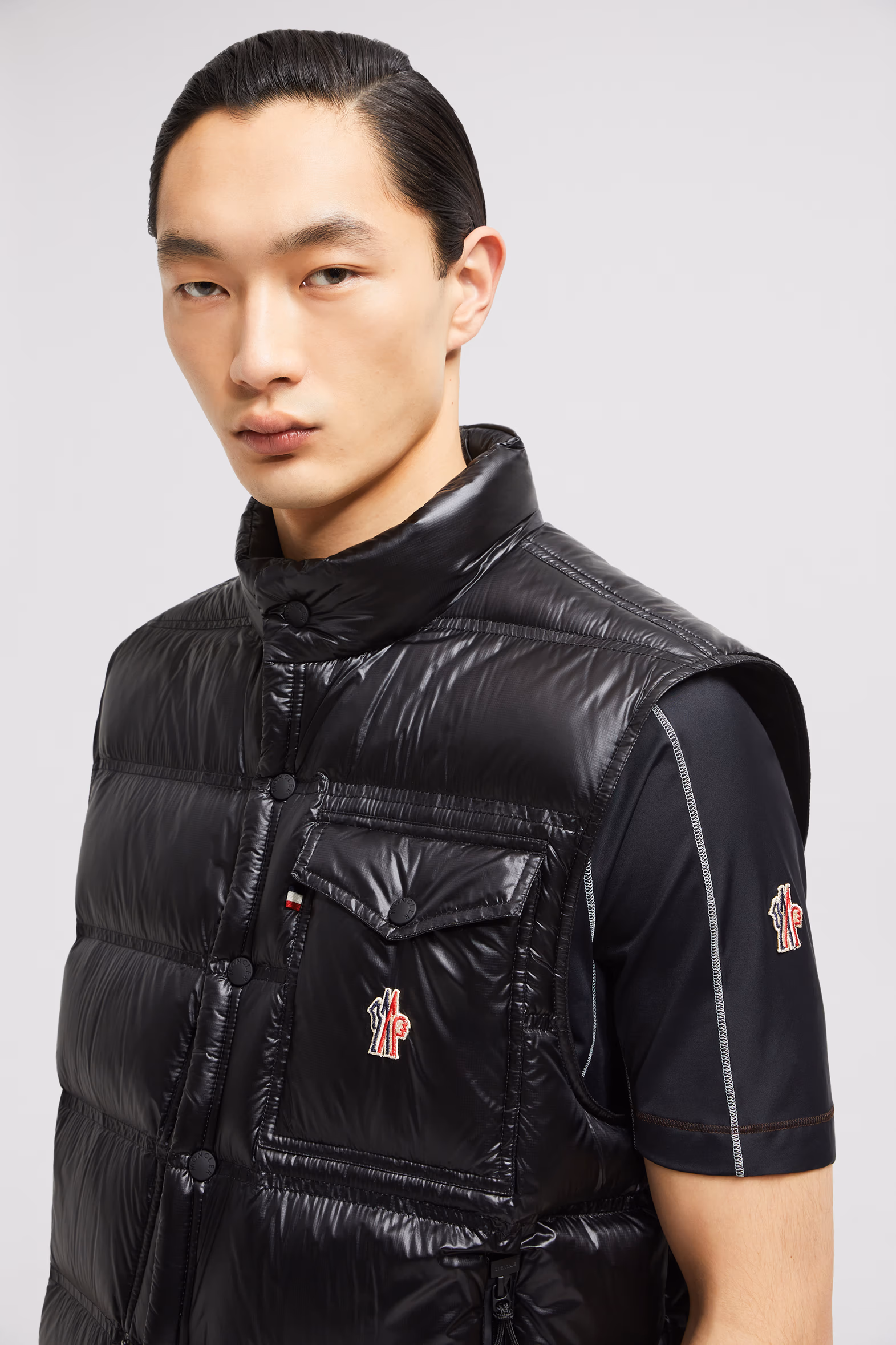 Nantu Down Vest Men Black Moncler 4